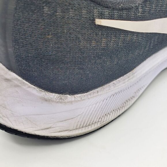 Nike Air Zoom Pegasus Running Jogging Shoes Men's Black/White Size 14 - Picture 7 of 17